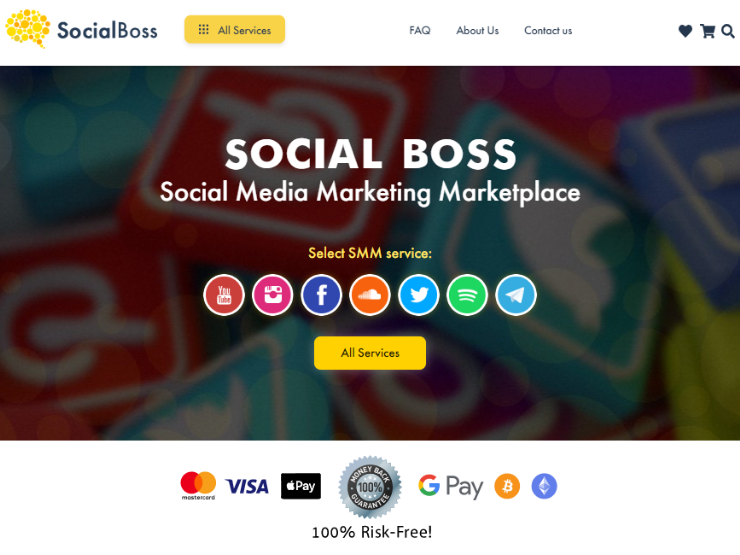 SocialBoss - site to get video views